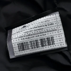 Replica Moose Knuckles Scissor 07 Down Jacket Black Reps - RepLuxe