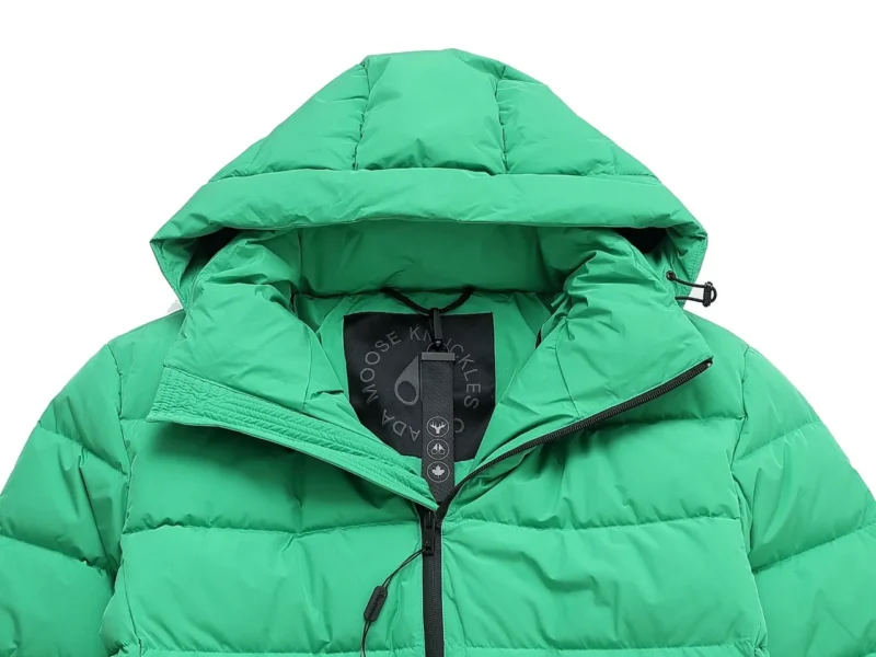 Replica Moose Knuckles Classic Pilot Down Jacket Green Reps - RepLuxe