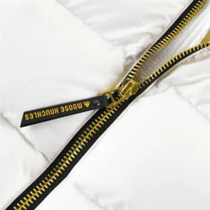 Replica Moose Knuckles Puffer Jacket White Style Reps - RepLuxe