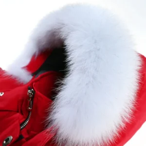 Replica Moose Knuckles Classic Bomber Jacket Red Reps - RepLuxe