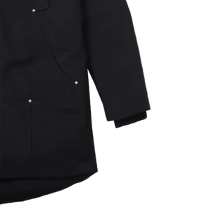 Replica Moose Knuckles 01 Gold Scissor Down Jacket Black Reps - RepLuxe