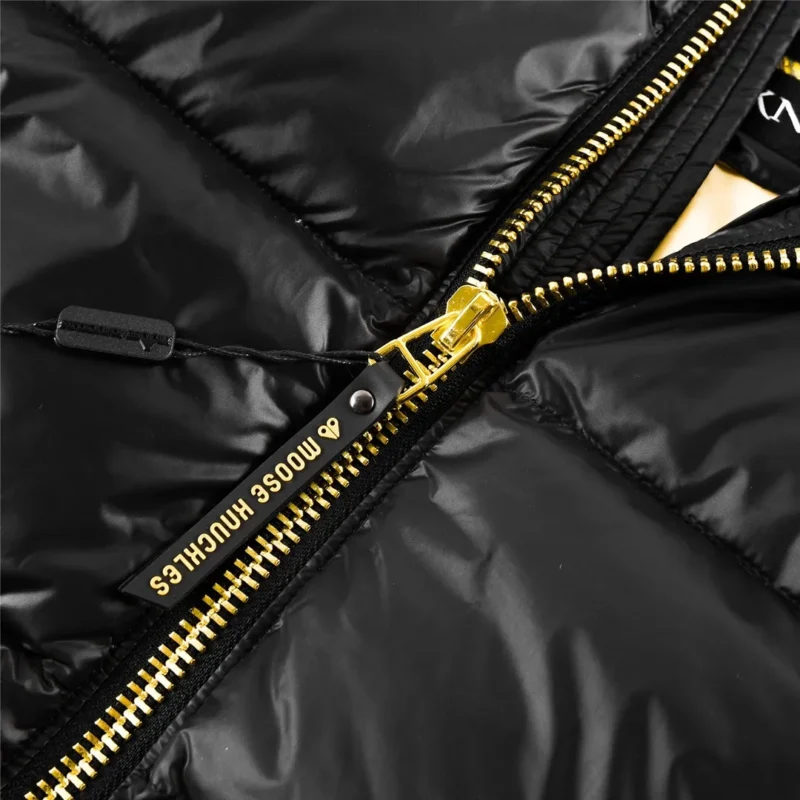 Replica Moose Knuckles Puffer Jacket Black Bubble Reps - RepLuxe