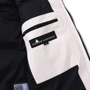 Replica Moose Knuckles Vest Off White Quilted Reps - RepLuxe