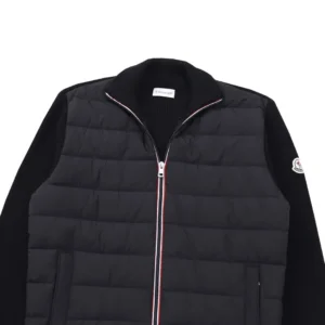 Replica Moncler M32 Knit Down Jacket Black Reps - RepLuxe