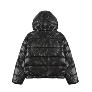 Replica Moncler Andro Short Hooded Puffer Jacket Black Reps - RepLuxe