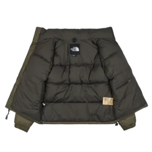 Replica The North Face 1996 Nuptse Jacket Olive Green Reps - RepLuxe