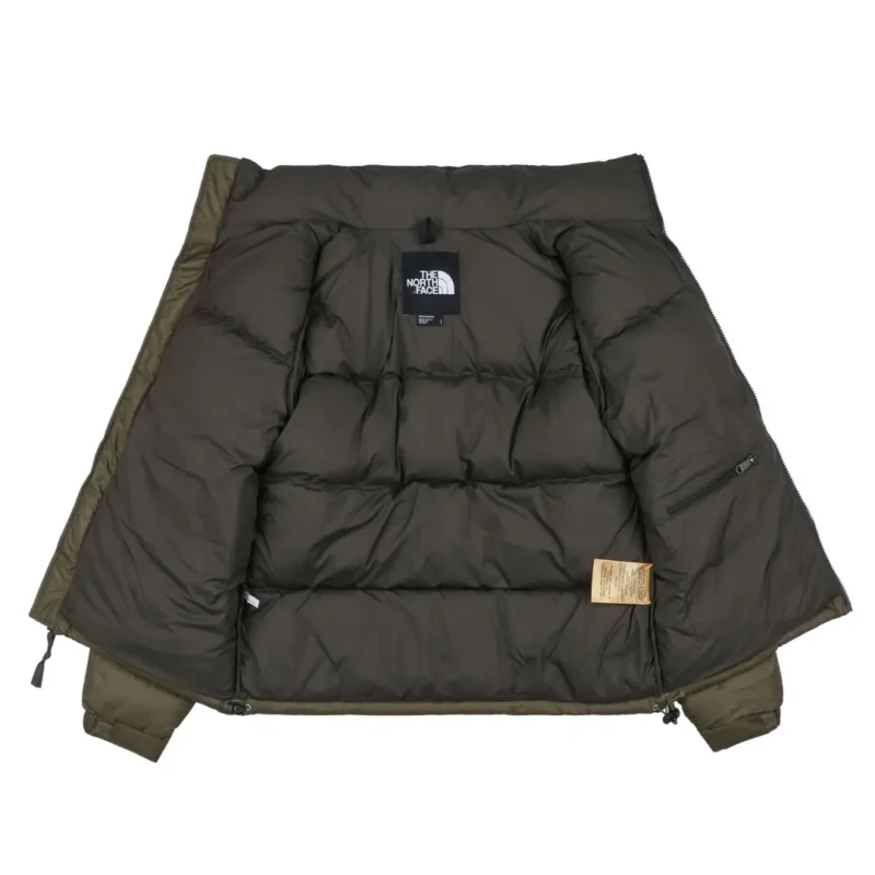 Replica The North Face 1996 Nuptse Jacket Olive Green Reps - RepLuxe