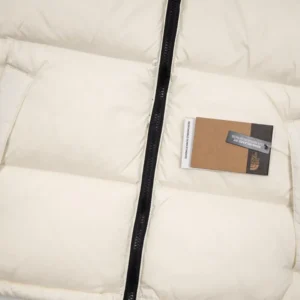 Replica The North Face 1996 Nuptse Jacket Beige Black Reps - RepLuxe