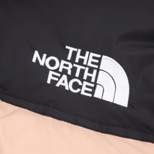 Replica The North Face 1996 Nuptse Jacket Beige Black Reps - RepLuxe
