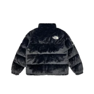 Replica Supreme x TNF Fur Down Jacket Black Reps - RepLuxe