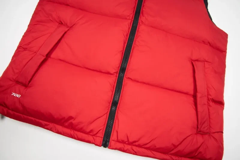 Replica The North Face 1996 Nuptse Vest Red Classic Reps - RepLuxe