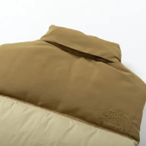 Replica The North Face 22Ss Down Vest Beige Reps - RepLuxe