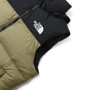 Replica The North Face 1996 Nuptse Vest Beige Reps - RepLuxe