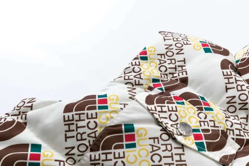 Replica THE NORTH FACE x GUCCI Down Vest White Reps - RepLuxe