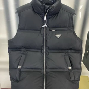 Replica Prada Re-Nylon Down Vest Black Regular Reps - RepLuxe