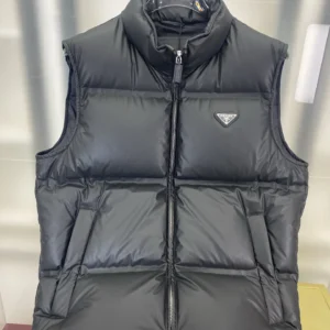Replica Prada Tech Down Vest Black Quilted Reps - RepLuxe