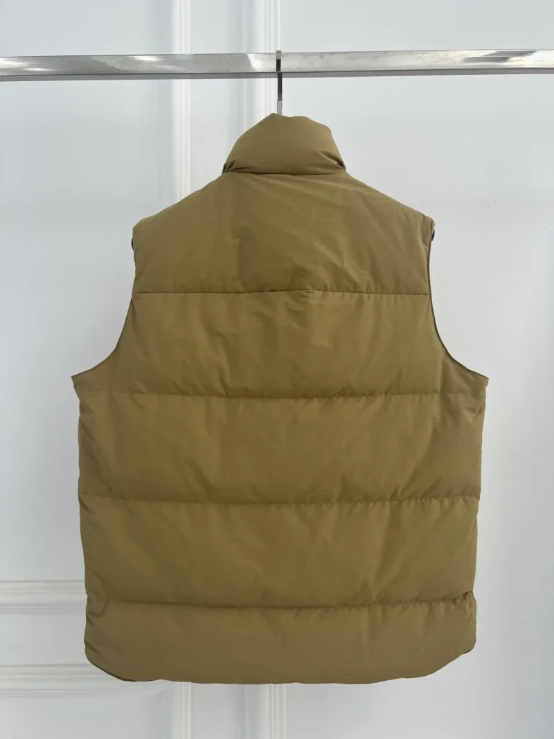 Replica Prada 25Ss Down Vest Camel Classic Style Reps - RepLuxe