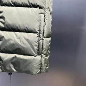 Replica Prada Minimalist Down Vest Olive Green Reps - RepLuxe
