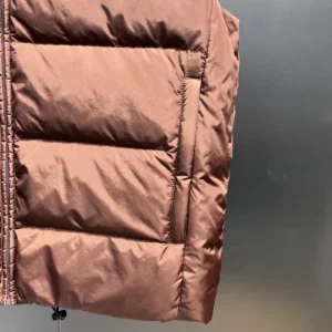 Replica Prada Minimalist Down Vest Brown Classic Reps - RepLuxe