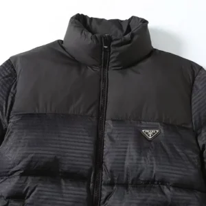Replica Prada Down Jacket Black Quilted Style Reps - RepLuxe