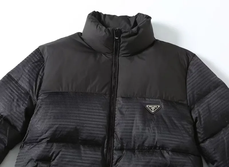 Replica Prada Down Jacket Black Quilted Style Reps - RepLuxe