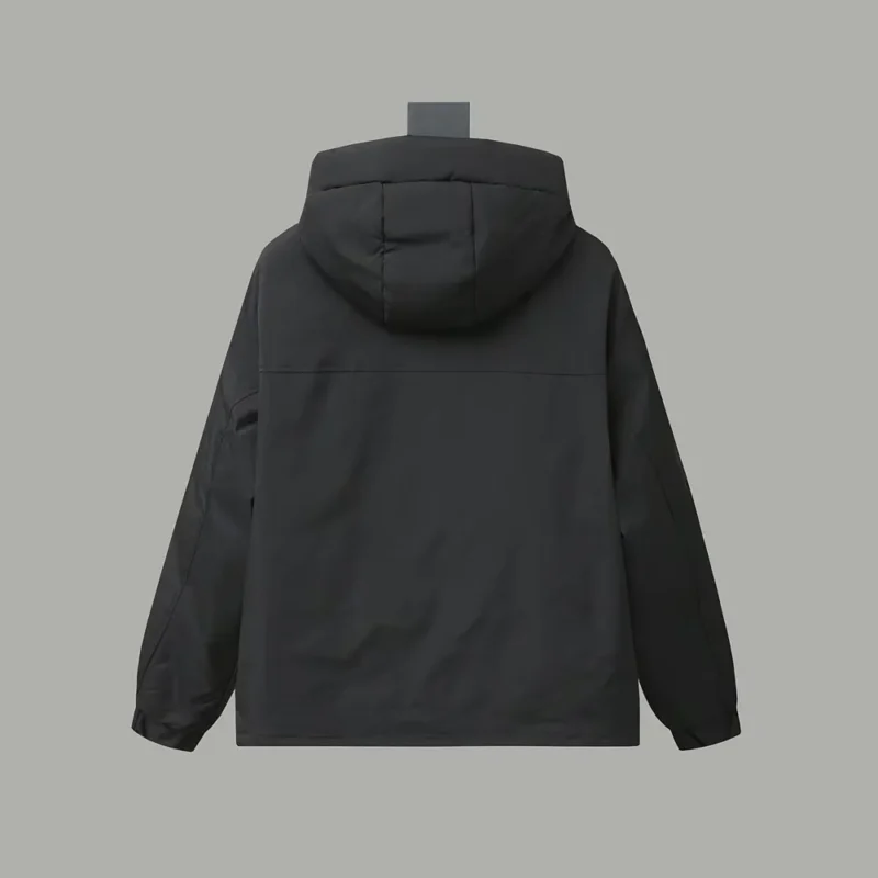 Replica Prada Hooded Down Jacket White Unisex Reps - RepLuxe