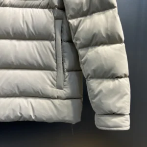 Replica Prada ReNylon Down Jacket Beige Unisex Reps - RepLuxe