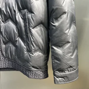 Replica Prada Quilted Down Jacket Black Collar Reps - RepLuxe