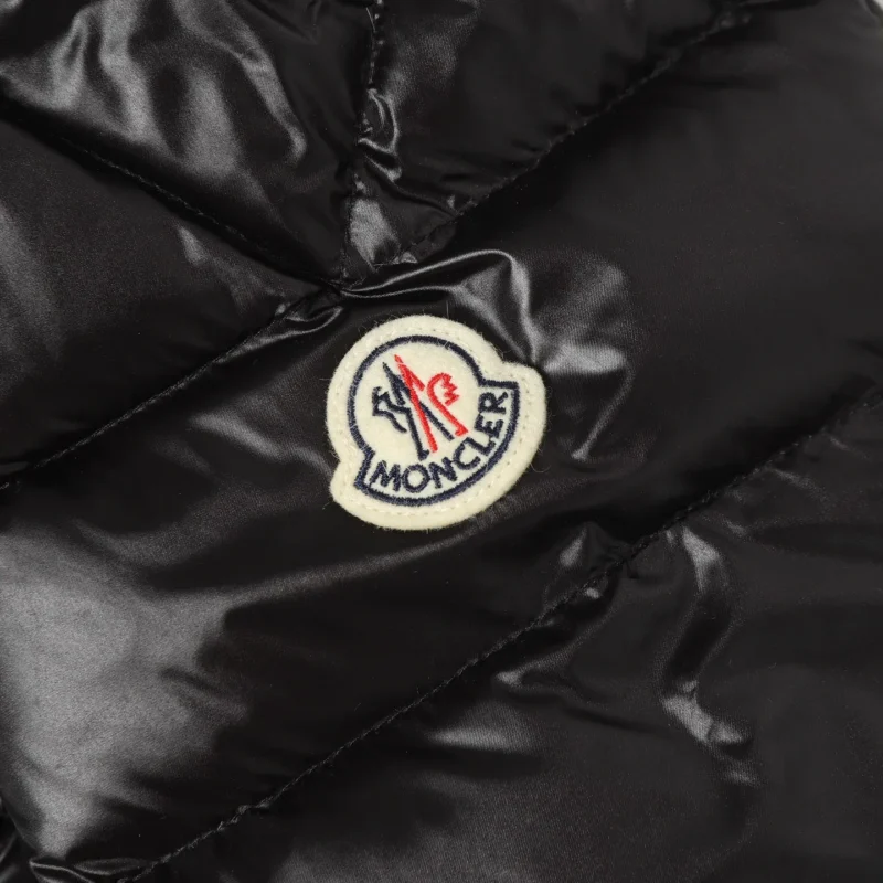 Replica Moncler Acorus Stand Collar Down Jacket Black Reps - RepLuxe