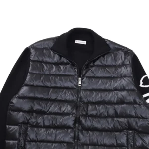 Replica Moncler M29 Knit Down Jacket Black Reps - RepLuxe