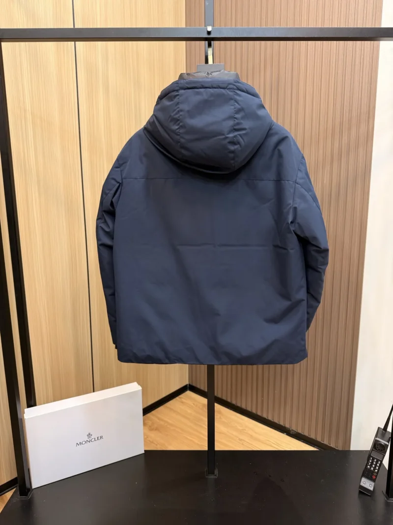Replica Prada Down Jacket Hooded Blue Parka Reps - RepLuxe
