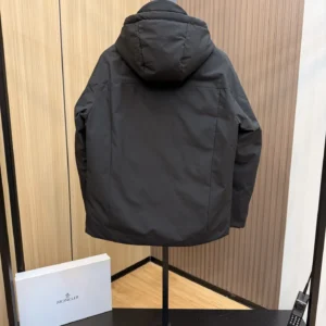 Replica Prada Down Jacket Black Hooded Style Reps - RepLuxe