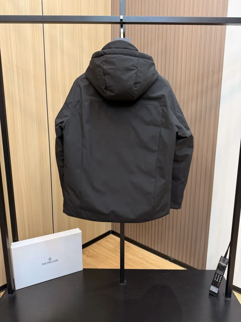 Replica Prada Down Jacket Black Hooded Style Reps - RepLuxe