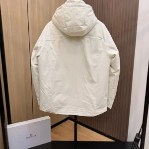 Replica Prada Down Jacket White Hooded Style Reps - RepLuxe