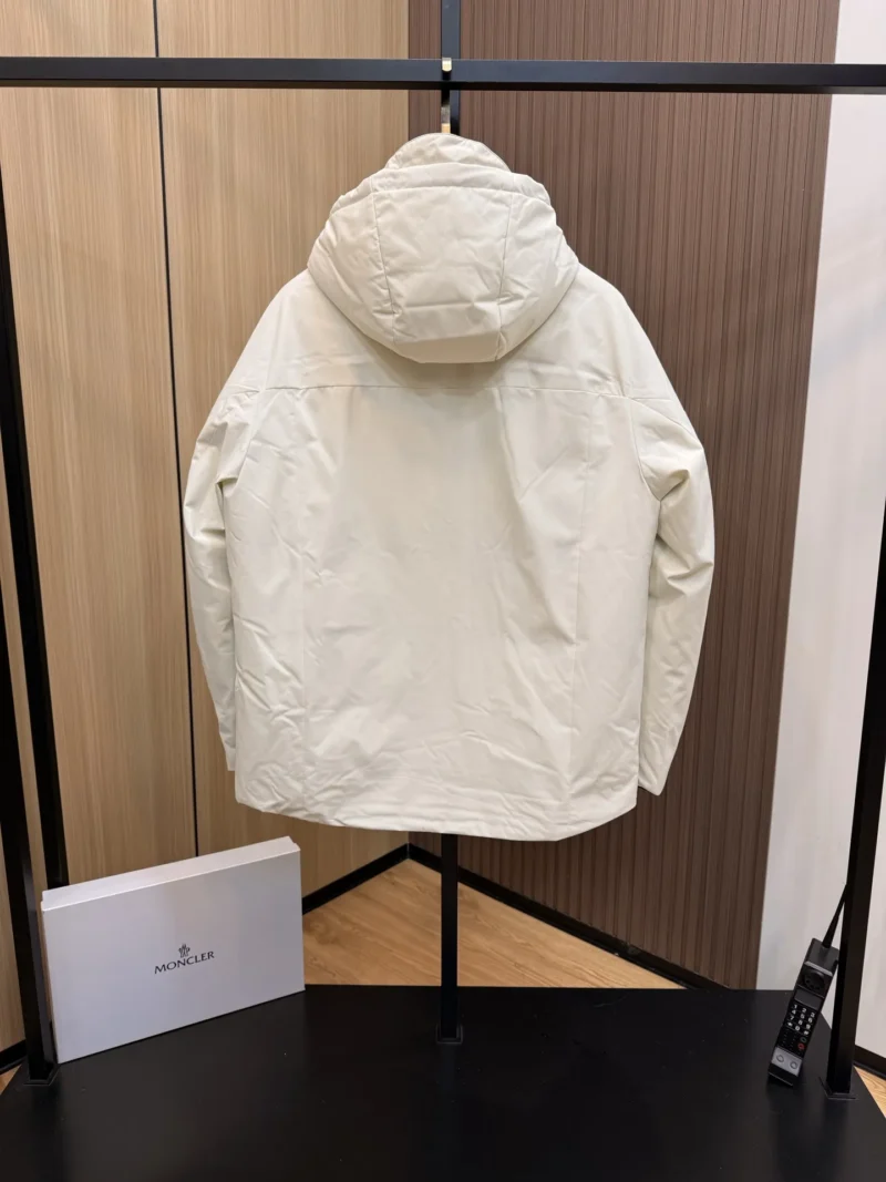 Replica Prada Down Jacket White Hooded Style Reps - RepLuxe