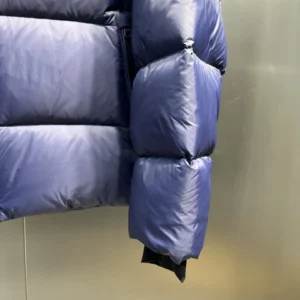 Replica Prada Down Jacket Hooded Blue Puffer Reps - RepLuxe