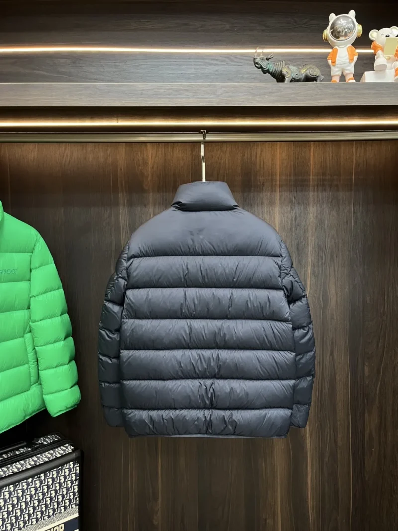 Replica Gucci 2025 Down Jacket Black Stand Collar Reps - RepLuxe