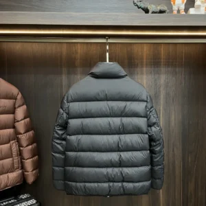 Replica Gucci 2025 Down Jacket Black Stand Collar Reps - RepLuxe