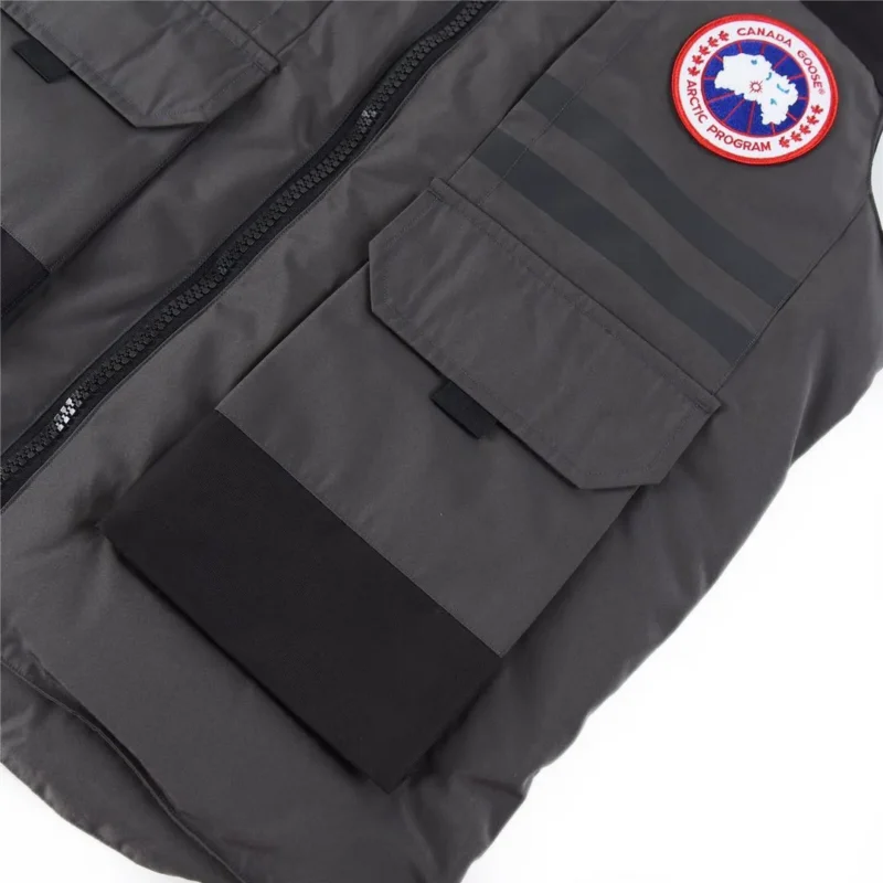 Replica Canada Goose Duncan 4157M Vest Black Utility Reps - RepLuxe