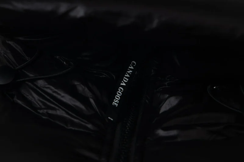 Replica Canada Goose Crofton G122 Black Hooded Jacket Reps - RepLuxe