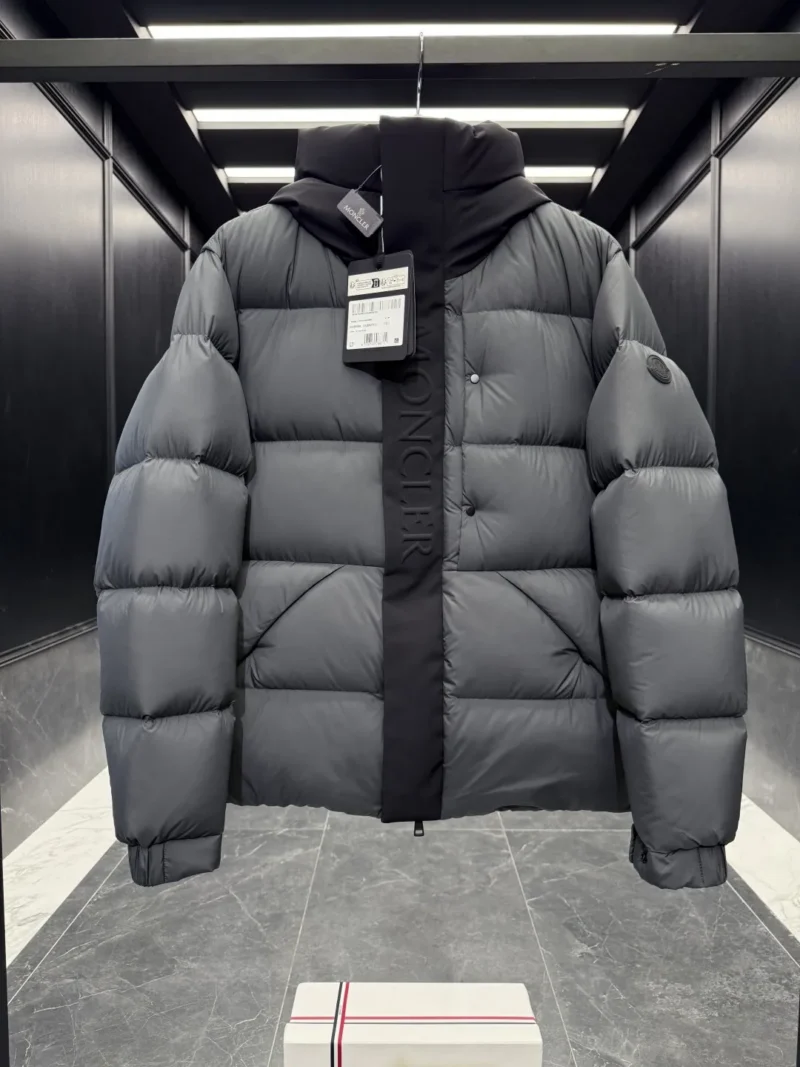 Replica Moncler Madeira Black Short Down Jacket Reps - RepLuxe