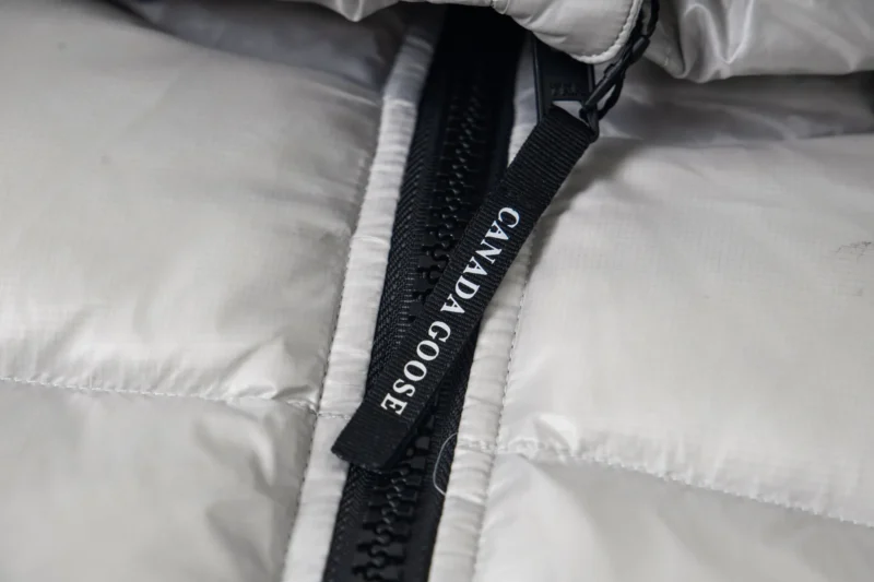 Replica Canada Goose Crofton G122 Light Grey Hooded Jacket Reps - RepLuxe