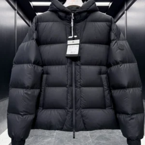 Replica Moncler Matt Black 558 Down Jacket Black Reps - RepLuxe