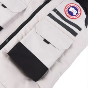 Replica Canada Goose Duncan 4157M White Vest Reps - RepLuxe