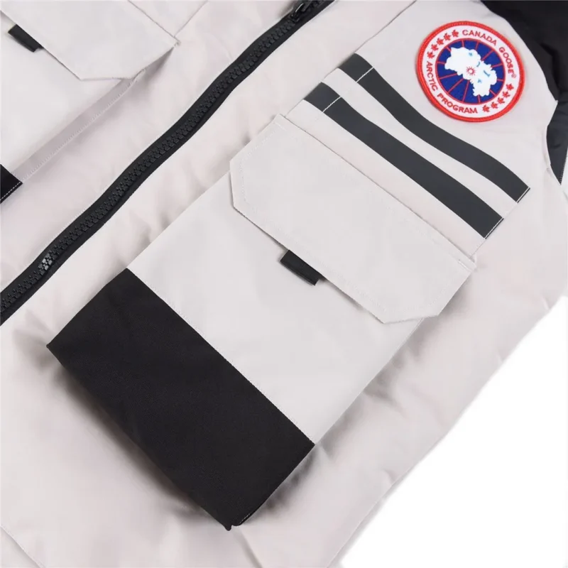 Replica Canada Goose Duncan 4157M White Vest Reps - RepLuxe