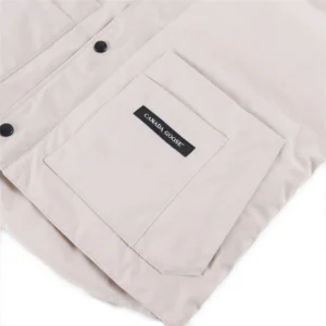 Replica Canada Goose Freestyle Crew 4154M Beige Vest Reps - RepLuxe