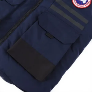 Replica Canada Goose Duncan 4157M Vest Navy Blue Reps - RepLuxe