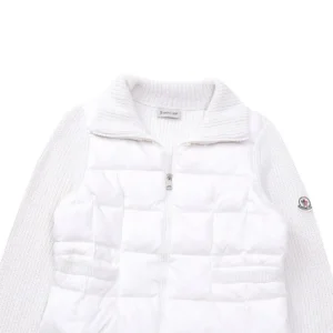 Replica Moncler M30 Knit Down Jacket White Reps - RepLuxe