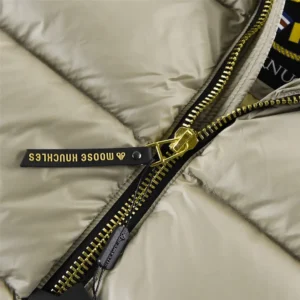 Replica Moose Knuckles Puffer Jacket Beige Style Reps - RepLuxe