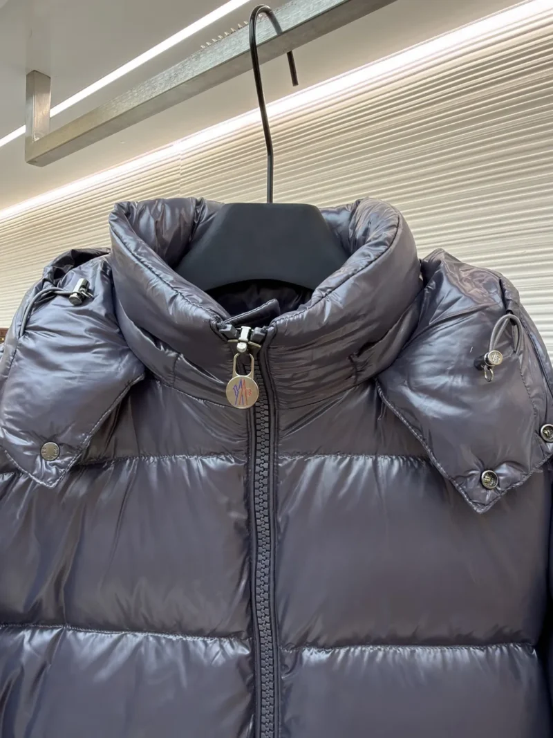 Replica Moncler Maya Down Jacket Navy Hooded Reps - RepLuxe
